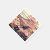 Grand Canyon Western Graphic Art American Serviette (Ecke)