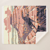 Grand Canyon Western Graphic Art American Sherpadecke (Vorderseite (Horizontal))