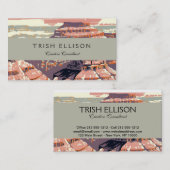 Grand Canyon Western Graphic Art American Visitenkarte (Vorne/Hinten)