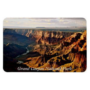 GRAND- CANYONansicht VON DER SÜDkante Magnet