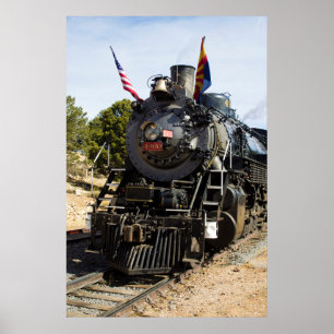 Grand Canyonbahndampf-Motor 4960 Poster