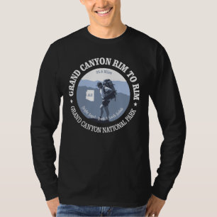 Grand- Canyonkante, zum der Spur einzufassen T-Shirt
