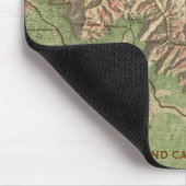 Grand- Canyonkarten-Mausunterlage Mousepad (Ecke)