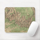 Grand- Canyonkarten-Mausunterlage Mousepad (Mit Mouse)