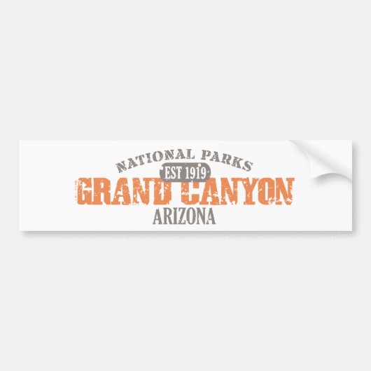 Grand- CanyonNationalpark Autoaufkleber (Vorne)