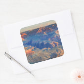 Grand- CanyonNationalpark, AZ Quadratischer Aufkleber (Umschlag)