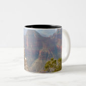 Grand- Canyonnordkanteausblick Zweifarbige Tasse (VorderseiteRechts)