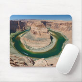 Grand- Canyonpferdeschuh-Biegung Mousepad (Mit Mouse)