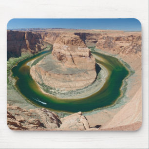 Grand- Canyonpferdeschuh-Biegung Mousepad
