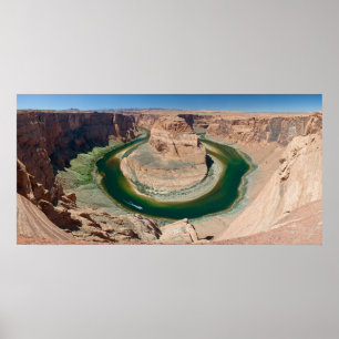 Grand- Canyonpferdeschuh-Biegung Poster
