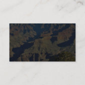 Grand Canyons-Blick Visitenkarte (Rückseite)