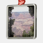 Grand- Canyonsüdkante, Arizona 1 Ornament Aus Metall (Links)