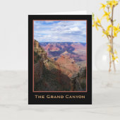 Grand- Canyonsüdkante-Gruß-Karte Arizonas Karte (Gelbe Blume)