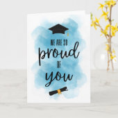 Grand Cards, wir sind so stolz auf Sie Karte (Gelbe Blume)