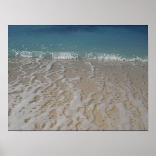 Grand Cayman Beach Picture poster (Vorne)