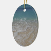 Grand Cayman Insel-Strand Keramik Ornament (Links)