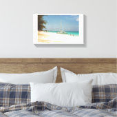 Grand Cayman Island Canvas Print Leinwanddruck (Insitu (Schlafzimmer))