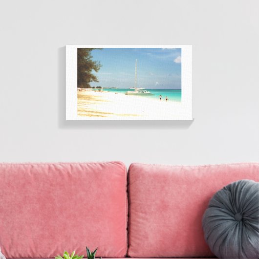 Grand Cayman Island Canvas Print Leinwanddruck (Insitu (Wohnzimmer))