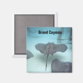 Grand Cayman Island Magnet (Vorderseite/Rückseite)