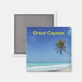 Grand Cayman Island Magnet (Vorderseite/Rückseite)