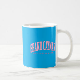 Grand Cayman Islands Sommer Retro Preppy Throwback Kaffeetasse