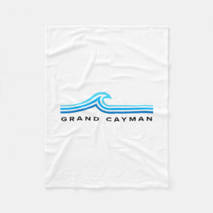 Grand Cayman Islands Wellen Vintage Herren Damen J Fleecedecke