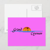 Grand Cayman Postcard Postkarte (Vorne/Hinten)