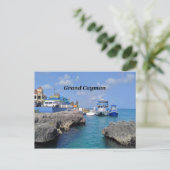Grand Cayman Postkarte (Stehend Vorderseite)