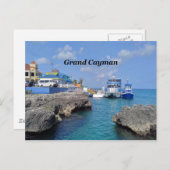 Grand Cayman Postkarte (Vorne/Hinten)