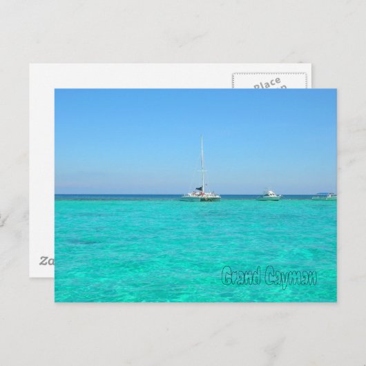 Grand Cayman Postkarte (Vorne/Hinten)