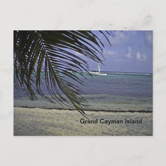 Grand Cayman Postkarte (Vorderseite)