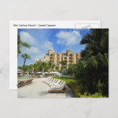 Grand Cayman Seven Mile Beach Resort Postkarte (Vorne/Hinten)