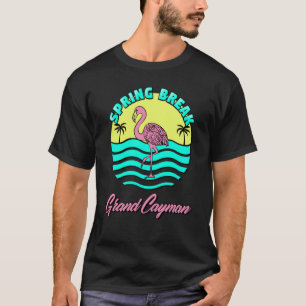 Grand Cayman Spring Break Sonnenuntergang Grafik F T-Shirt