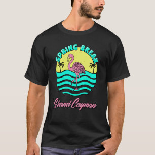 Grand Cayman Spring Break Sunset Graphics Family M T-Shirt