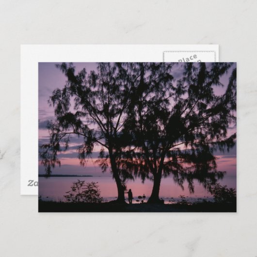 Grand Cayman Sunrise Postkarten (Vorne/Hinten)