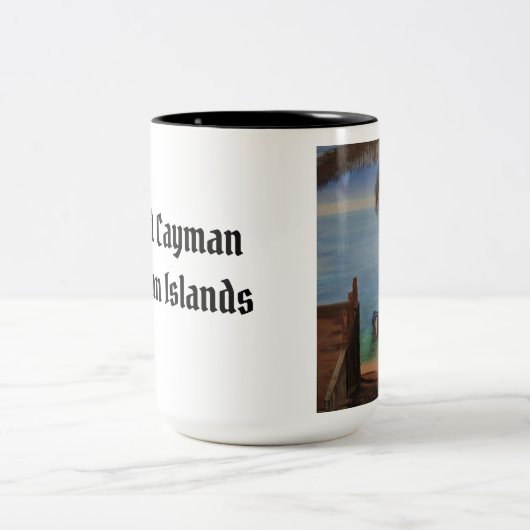 Grand Cayman Zweifarbige Tasse (Mittel)