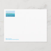 GRAND CAYMAN'S TURQUOISE WATER IS CALLING! POSTKARTE (Rückseite)