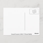 Grand Central, 2008. Postkarte (Rückseite)
