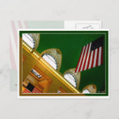 Grand Central Flag Postkarte (Vorne/Hinten)