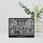 Grand Central, New York City Postcard Postkarte (Stehend Vorderseite)