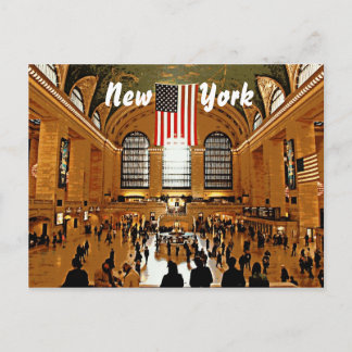 Grand Central Postkarte