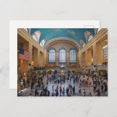 Grand Central Station / Full Color (NYC) Postkarte (Vorne/Hinten)