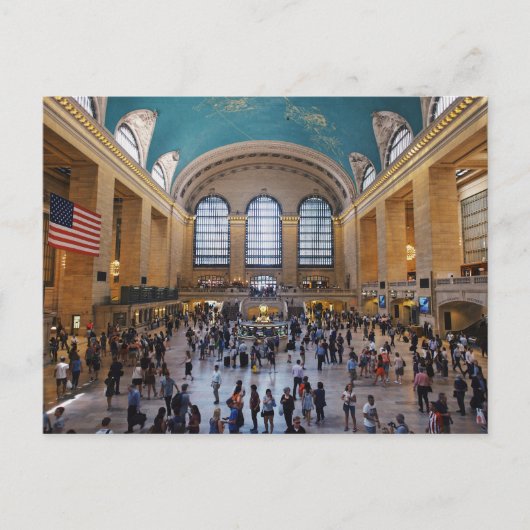 Grand Central Station / Full Color (NYC) Postkarte (Vorderseite)