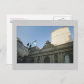 Grand Central Station & Met Life Gebäude Postkarte (Vorne/Hinten)