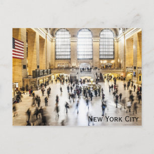 Grand Central Station New York City Postkarte
