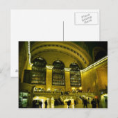 Grand Central Station Postkarte (Vorne/Hinten)