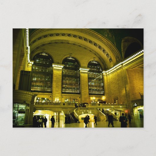 Grand Central Station Postkarte (Vorderseite)