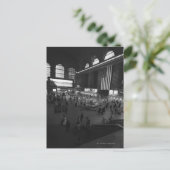 Grand Central Station Postkarte (Stehend Vorderseite)