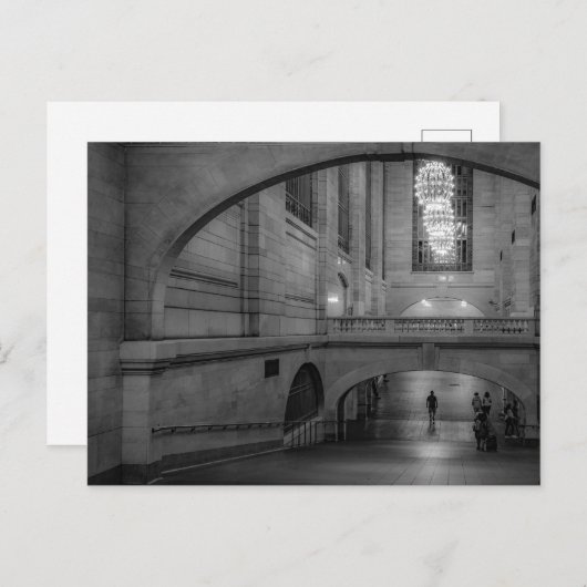 Grand Central Station Postkarte (Vorne/Hinten)