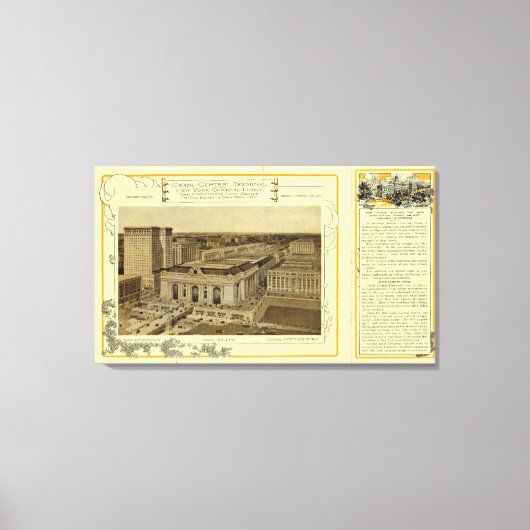 Grand Central Terminal Leinwanddruck (Vorderseite)